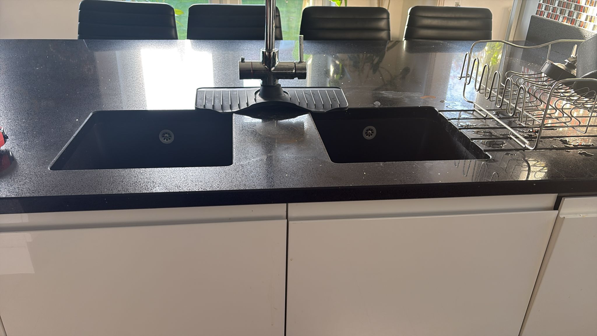 Cut and modify an existing granite island